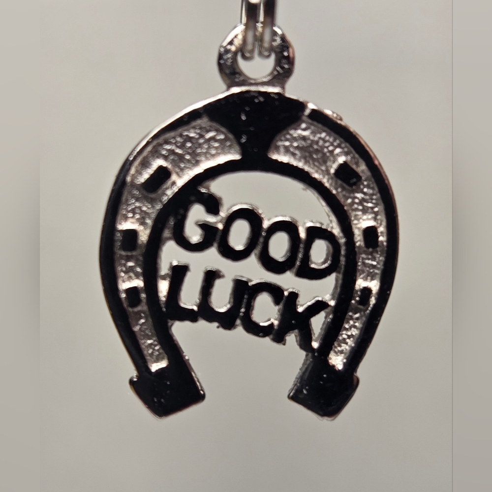 Sterling Silver Good Luck Horseshoe Pendant